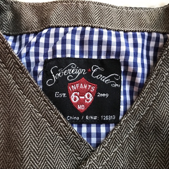 Sovereign Code Baby Boy Vest 6 to 9 months - Picture 2 of 4